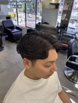 グルーマーズトウキョウ(GROOMER/S TOKYO)&nbsp;ラフカール/men's/メンズ/刈り上げセンターパート/神保町
