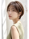 札幌栄町|大人くびれショートボブ×くせ毛カット