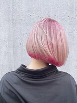 ワワ ヘアサロン 高円寺店(WAWA HAIR SALON) ピンク グラデーション×エンドカラーデザイン【高円寺 未羽】