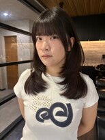 シア 富雄店(Sia.) NANA暗髪シャギーミディアム