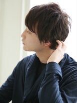 メンズ ショコラ ナンバ(Men's Chocolat NAMBA) 柔らかビジカジ★セミウェット★マッシュショート#ショコラ難波