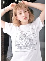 ネオリーブカフ 鶴ヶ峰店(Neolive caff)&nbsp;アディクシーカラーで、赤みの無い外国人風カラーに☆