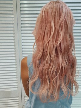 エイト 沖縄豊崎店(EIGHT toyosaki) 【EIGHT 豊崎】お客様スタイル_ベビーピンクカラー