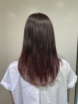 アズール 草加(azule) チェリーレッドのグラデーションカラー