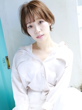 バース(BIRTH) 天神【BIRTH】エアリーショート×ブラウンベージュ