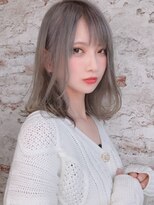 シエル 那覇店(CIEL)&nbsp;透け感シルバーベージュ