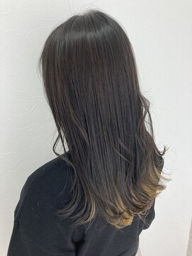 シエル 立川店(CIEL) 【CIEL 佐藤】インナーカラー　イエロー