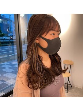 シェノン サントル(CHAINON CENTRE) メルティカラー/くびれヘア/マッシュ/着物ヘア/ビタミンカラー