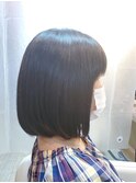 つやボブ／ナチュラルブラウン