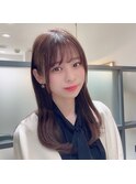 巻かなくても可愛いナチュラルストレート　PRIMA ange 中目黒