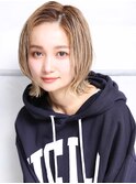 大人可愛い２０代３０代４０代小顔　ハイライトカラー E6
