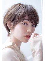 アッシュ 北千住店(Ash)&nbsp;柔らかショートボブ。