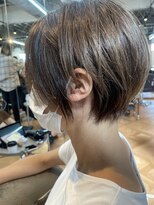 ライズ バイ レボ(RISE by REVO)&nbsp;大人可愛いココアベージュグレージュカラーボブウルフ黒髪我孫子