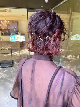 ヘアメイク シュシュ(Hair make chou chou) ボブピンヘアアレンジ
