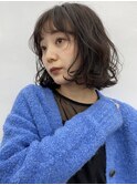 【GARDEN荒井夏海】20代30代40代ゆるパーマボブ
