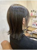 20代30代に人気☆大人の切りっぱなし外ハネ   ミディアムボブ/柏