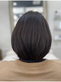 ハリコシのある美ボブヘアー