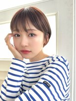 ミンクス 青山店(MINX) 耳かけ丸みショートボブ
