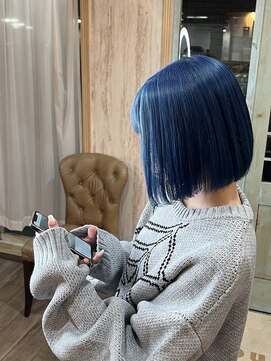 ダイアモンドリリーキートス(Diamond Lily kiitos) Blue color