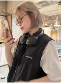 【keen×刈谷】インナーローライト×ホワイトベージュ