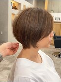 【松本 聖】白髪率80%の脱白髪染めショート《大阪梅田》