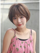 エミュ 表参道 青山(emu)&nbsp;大人可愛い丸み小顔ショートボブ表参道