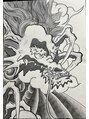 ニューオールド 三軒茶屋(NEW OLD)&nbsp;お絵描きは刺青で入れられるような絵を描いています。