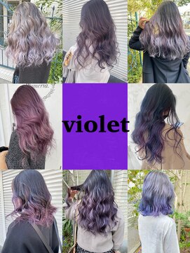 プルメリアドット(Plumeria.) ヴァイオレット