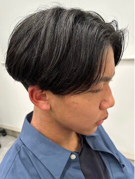 フゥ 宇都宮(FeU) 波巻きパーマメンズパーマメンズヘアツーブロックツイストパーマ