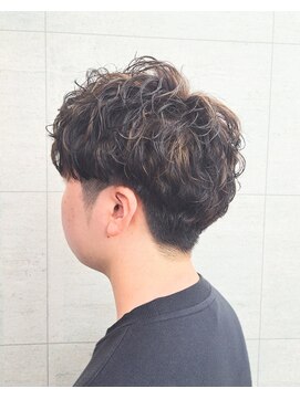 ノミネーション(Nomination) ナチュラルパーマ×ナチュラルハイライト