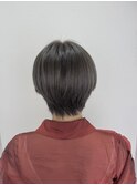 【CIEL×久光】シルバーグレー×ショートボブ