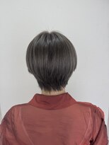 シエル 立川店(CIEL)&nbsp;【CIEL×久光】シルバーグレー×ショートボブ