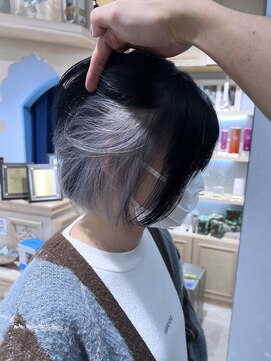 ロンドローズ 名古屋(Lond damaskRose) ダブルカラー ブリーチ 名駅 韓国 ボブ 髪質改善 縮毛矯正299