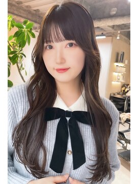 テック(TECK) 艶カラー/レッドブラウン/顔まわりレイヤ