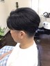 【定番】メンズカット＋シェービング＋眉毛カット　￥4,000
