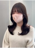 メルティカラー似合わせカットウェーブミディアム縮毛矯正韓国