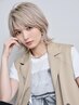 【ブリーチなし】髪に優しいダブルカラー　￥24,750→￥23,650