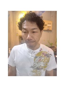 九もんヘアースタジオ スパイラルミックスパーマ