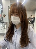【オレンジベージュ】