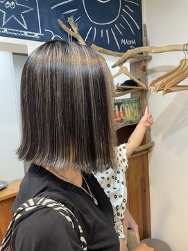 ブレス ヘアアンドスパ 湘南台(bless hair spa) コントラストハイライト