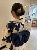 ヘアセットアップスタイル