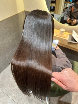 セントラル 三宮店(central) 【美髪再生】イメチェン美髪ストレート髪質改善