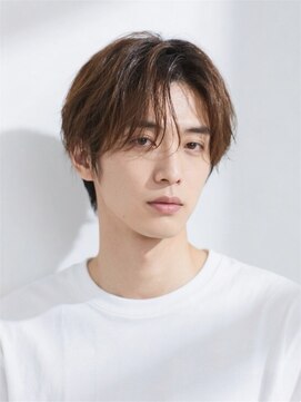 エイチ メンズ(H) マッシュウルフスペインカールパーマスキンフェードフェード