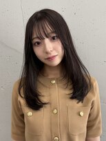 シーク 天神(SEEK)&nbsp;レイヤーカット/チョコレートブラウン/暗髪/トリートメント