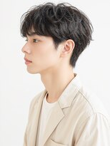 カバーヘア ブリス 大宮西口(COVER HAIR bliss)&nbsp;くせ毛風波打ちパーマモテフェザーショートp2大宮10代20代30代