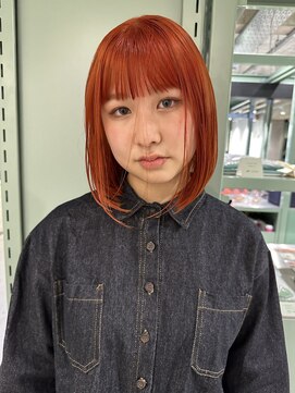 リム(LIM) ワイドバングのオータムボブ