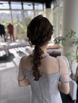ヘアセット専門サロン by OKINAWA WATABE WEDDING 那覇店 編みおろし