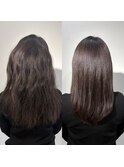 50代から始める髪質改善ふんわり艶ロングストレート