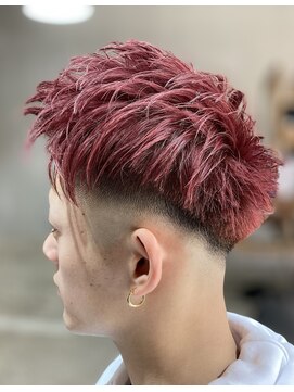 ヘアメイク スウィート(Hair Make Sweet) Fade×Red color