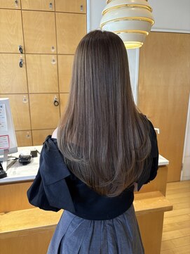 オーガニックエコ 川越(organic+eco) 20代30代秋イルミナカラー/ロングヘア/髪質改善